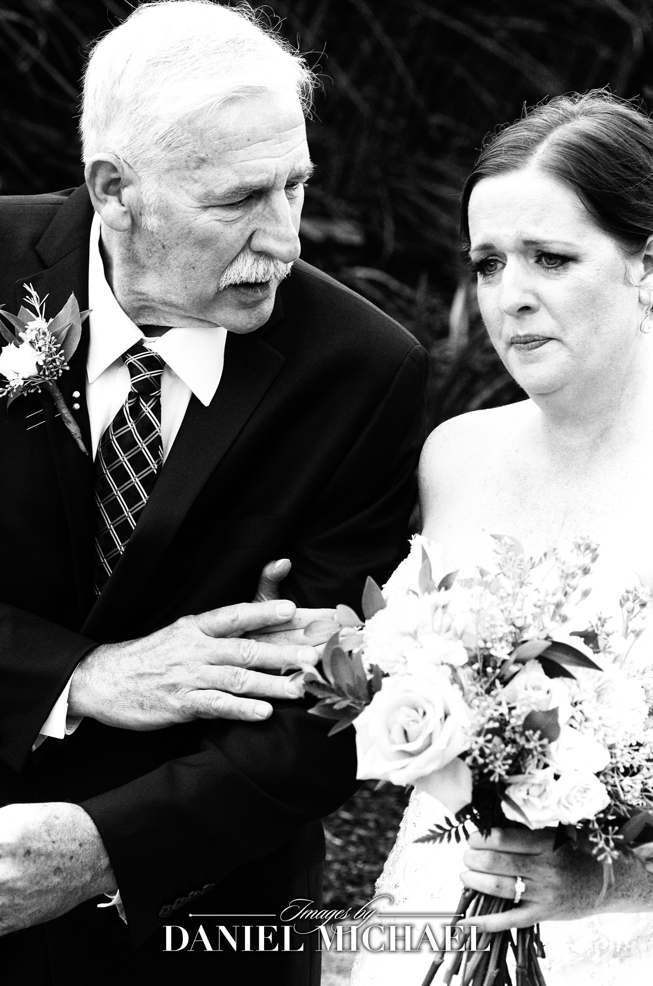 Wedding Photography Masterpiece in Cincinnati: Bride and Father's Touching Walk Down the Aisle